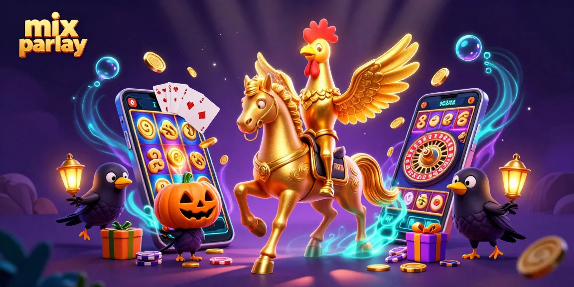 Experience the thrill of mix parlay betting with a dynamic scene of gaming excitement in a casino.