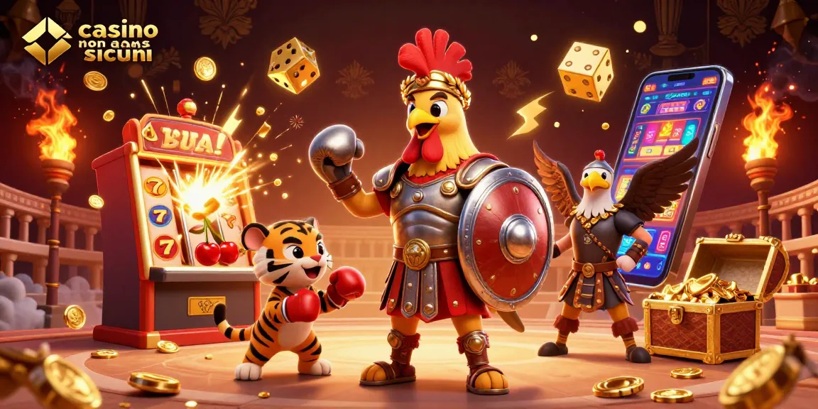 Partecipa a un gameplay emozionante nei casinò non AAMS sicuri con personaggi vivaci ed elementi di gioco entusiasmanti.