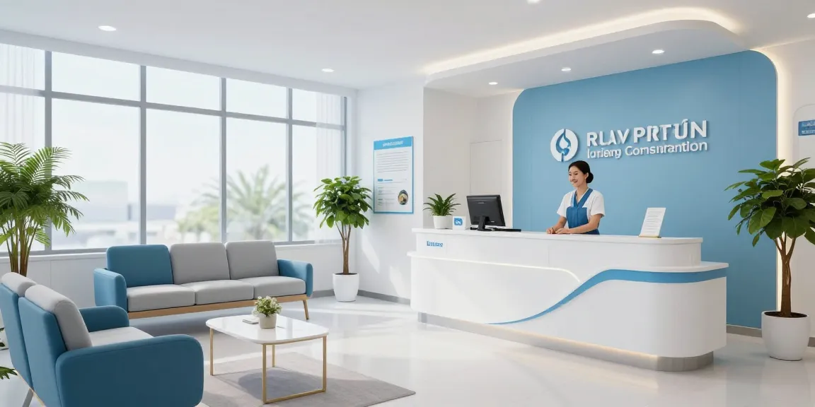 Hair transplant turkey consultation in a welcoming healthcare environment with professional doctor.
