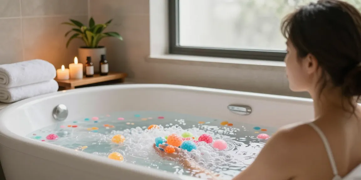 Enjoy a soothing bath with Eight Ballz Bath Salts for ultimate relaxation