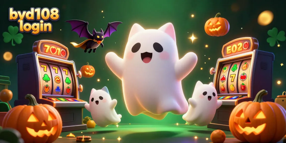 Menyambung ke byd108 login, ikon slot bertema Halloween dan makhluk menyihir memberi keberuntungan.