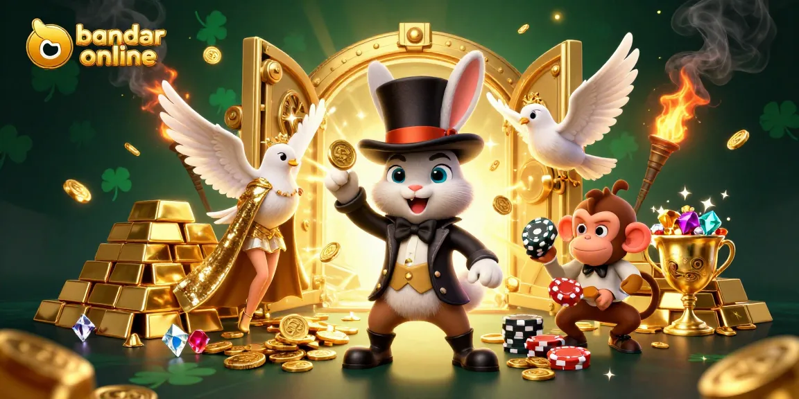 Experience thrilling wins at bandar togel online with magical coins, treasures, and enchanting characters.