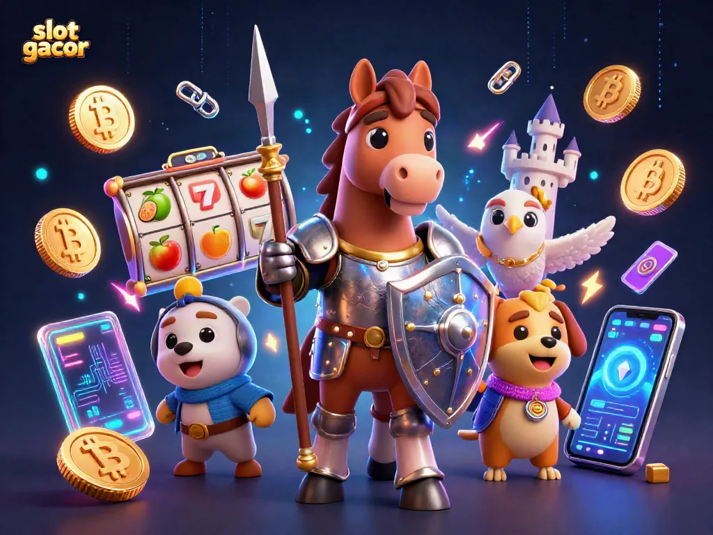 Slot gacor menawarkan pengalaman bermain menarik dengan simbol beruntung dan elemen kasino.