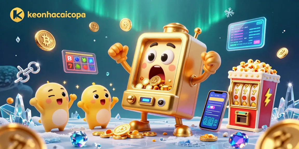 Celebrate jackpots with the keonhacaicopa slot machine bursting with coins and excitement.
