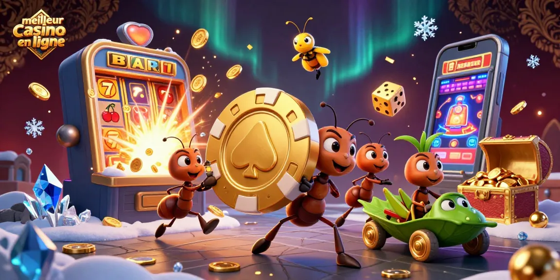 Jouez au meilleur casino en ligne avec des jackpots et des gains spectaculaires!