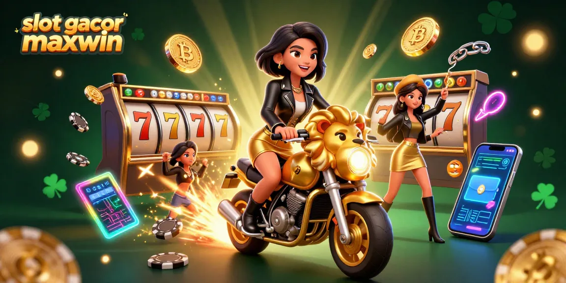 Rasakan sensasi slot gacor maxwin dengan karakter 3D yang hidup di tengah elemen permainan yang menarik dan visual jackpot.