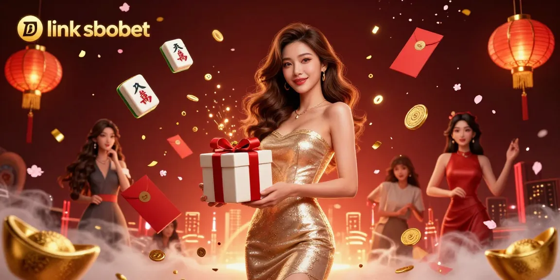 Bet with link sbobet at a dynamic Lunar New Year-themed casino celebration.