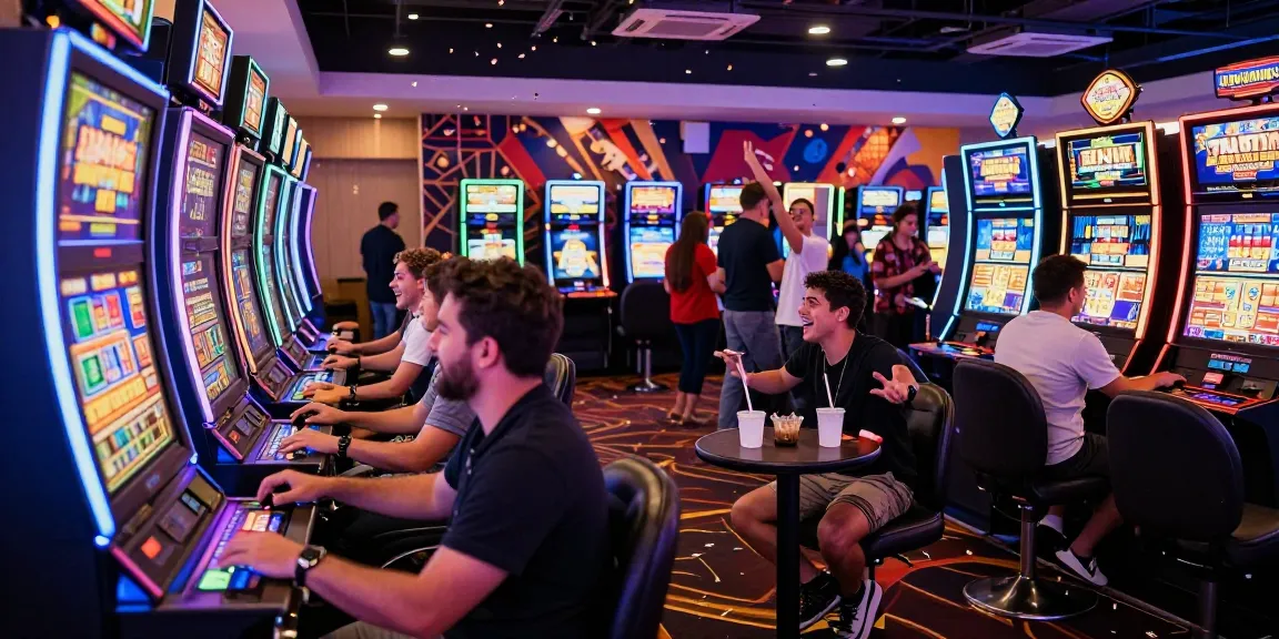 Slot gacor yang menarik perhatian di kasino dengan pemain antusias.